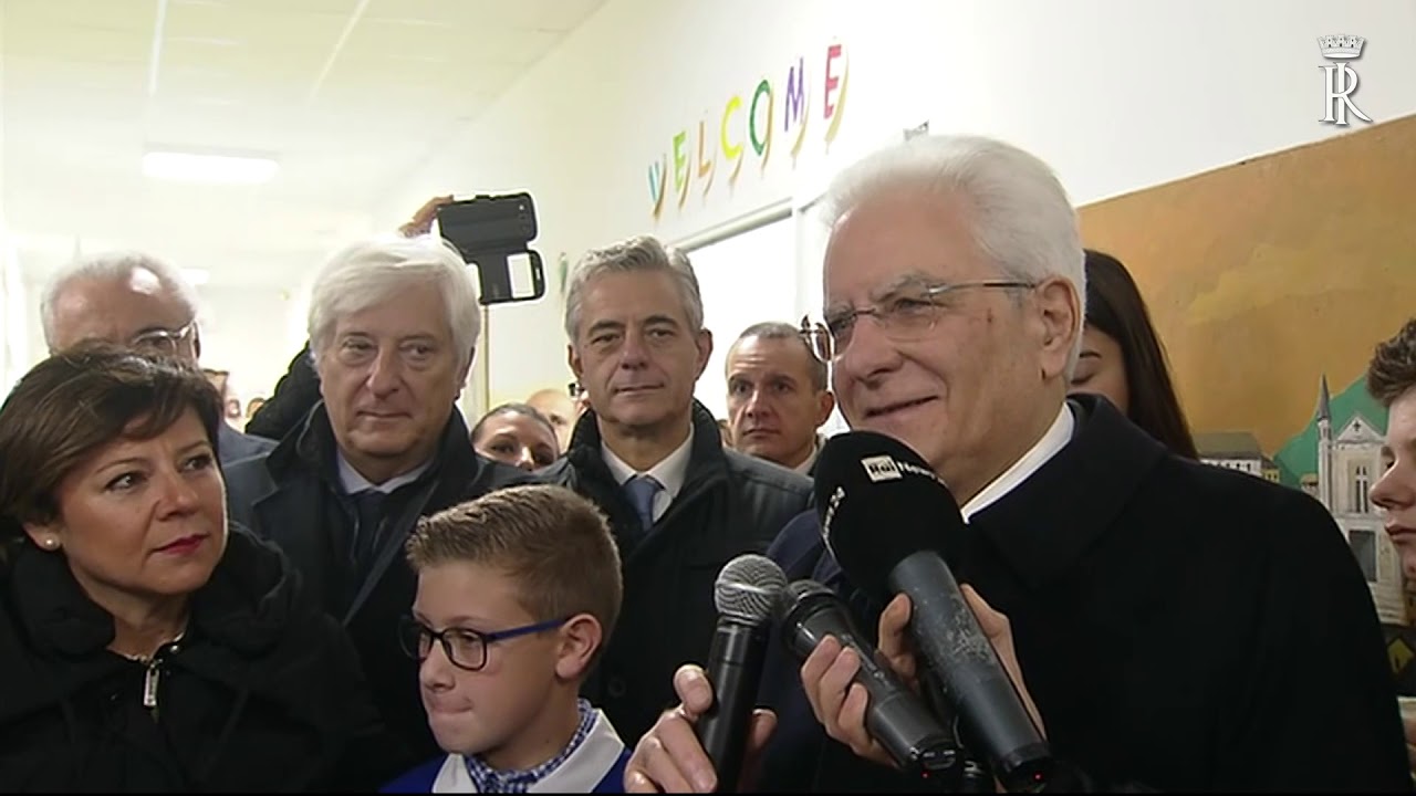 Il Presidente Mattarella visita Cascia