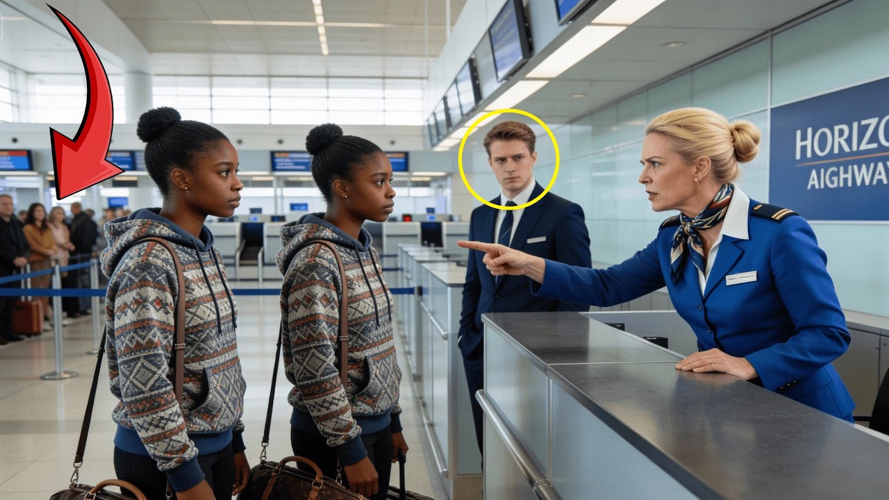 Twin Black Girls Denied Boarding — One Call to Their CEO Dad Grounded All Flights