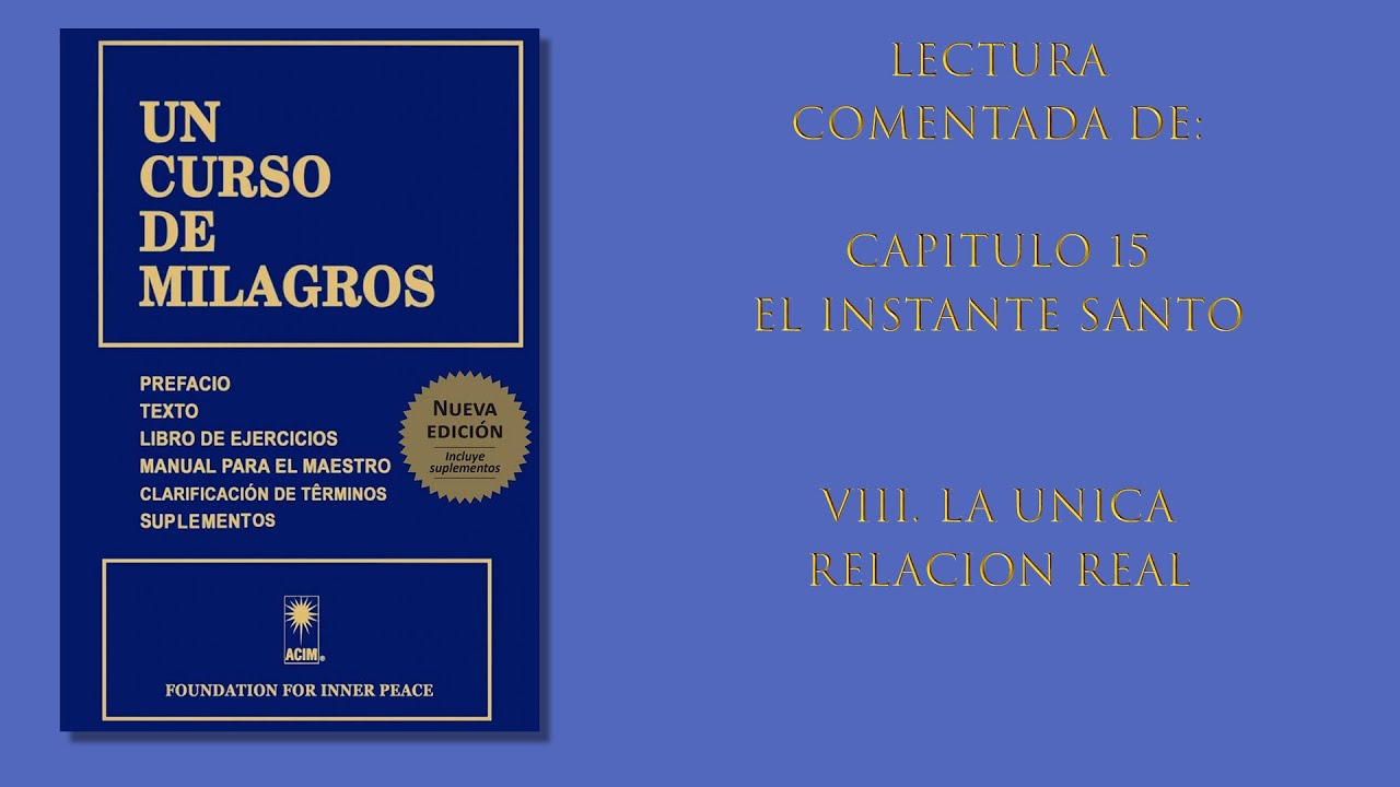 Capítulo 15 - VIII. La única relación real