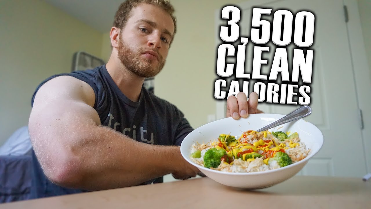 My Clean Eating Diet | 3,500 Calories Full Day of Eating