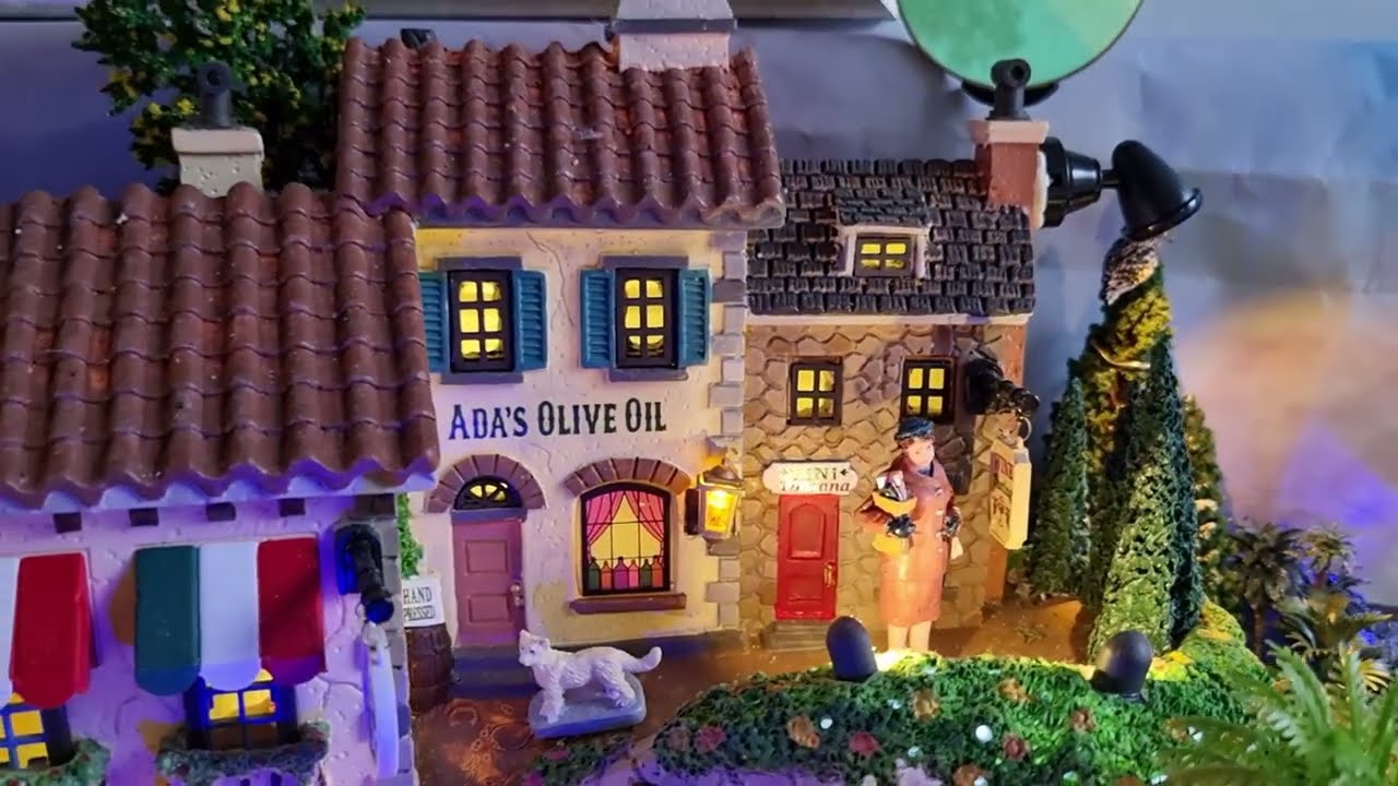 Lemax Italian Lakeside Village