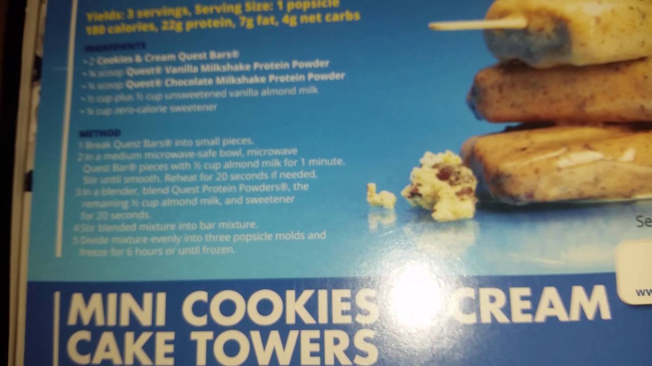 Amazon Pack Opening ( Cookie and Cream QuestBar)