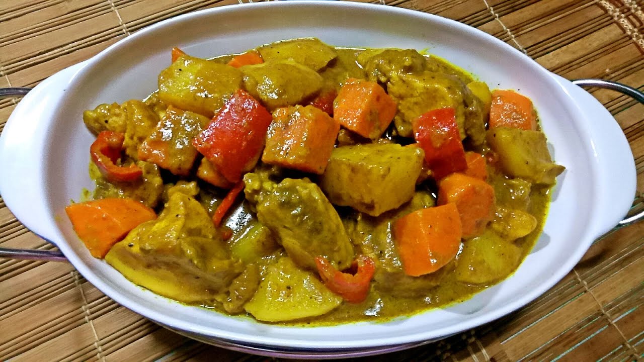 How To Cook Chicken Curry With Coconut Milk Filipino Style Recipe