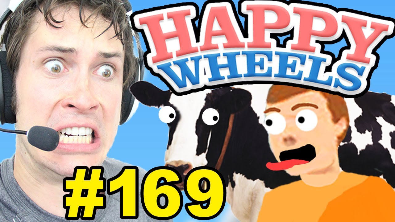 Happy Wheels — Хватит лизать коров