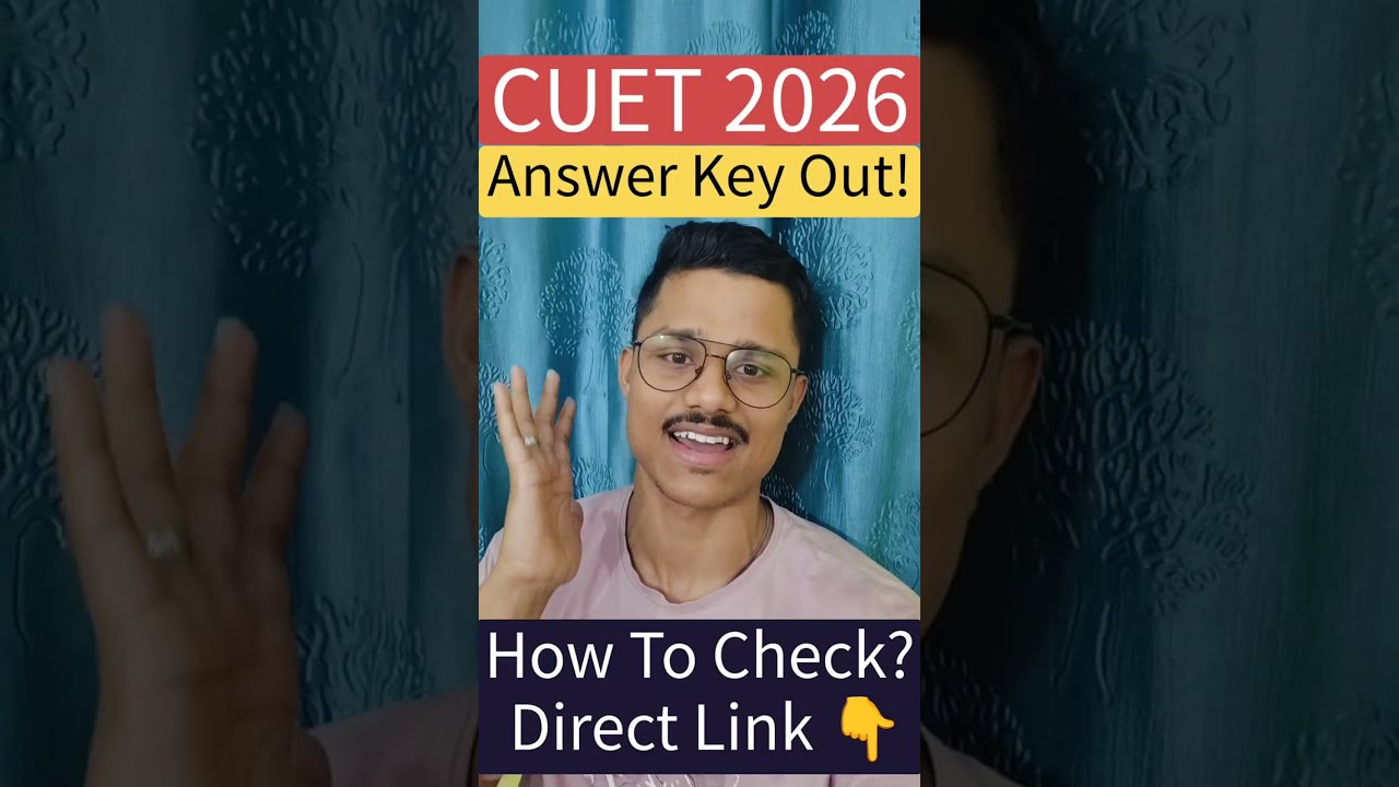 🚨 CUET UG 2026 OFFICIAL ANSWER KEY OUT 🔥| NTA Released Provisional Answer Key & Response Sheet