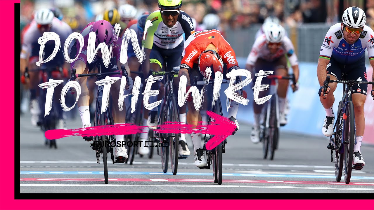 PHOTO FINISH! | 2022 Giro d’Italia - Stage 6 - Last Km | Eurosport