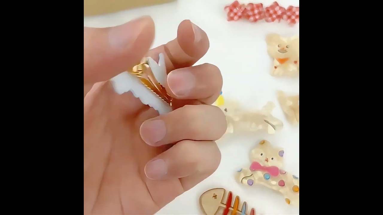 ✨new product: acrylic hairpin💌Discount: 20% #customkeychain#acrylickeychain