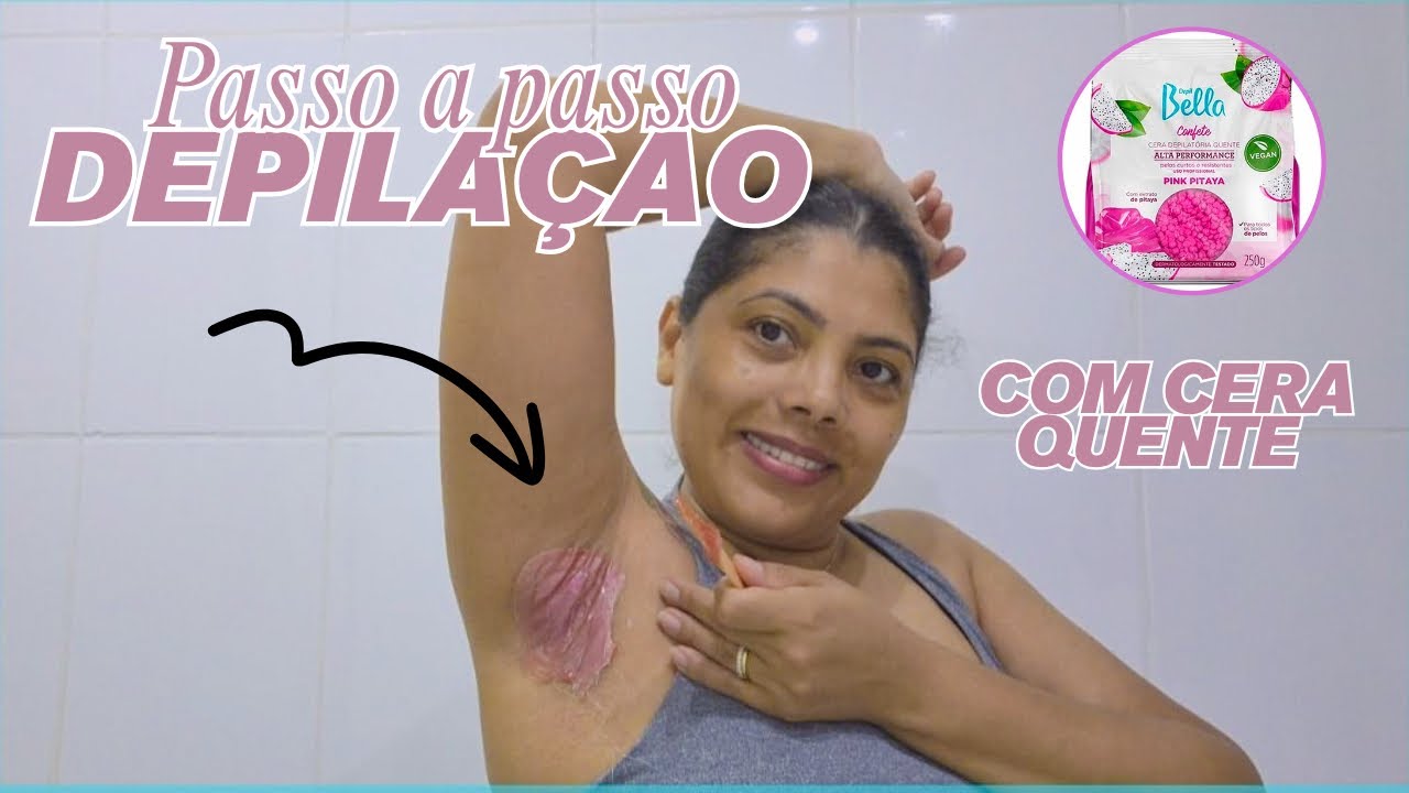 Depilando com cera quente pink pitaya depil Bella - por Ro Gobetti 2026 #rose #autocuidado  