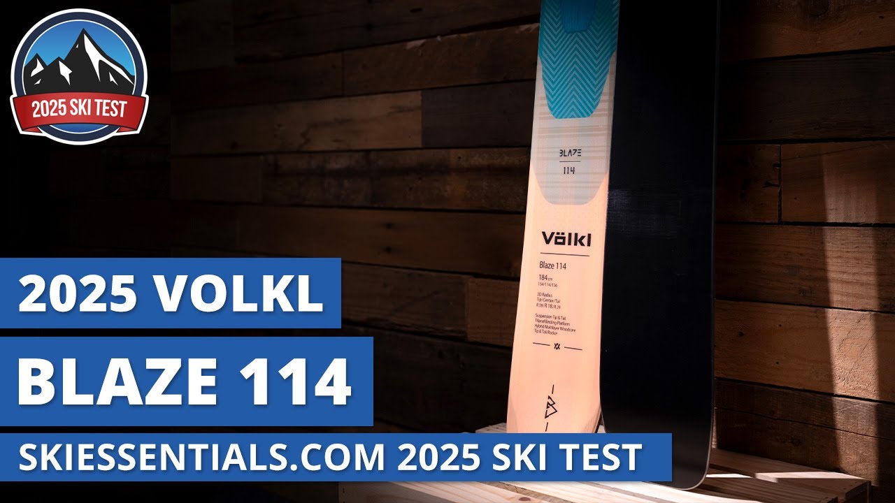 2025 Volkl Blaze 114 - SkiEssentials.com Ski Test Review