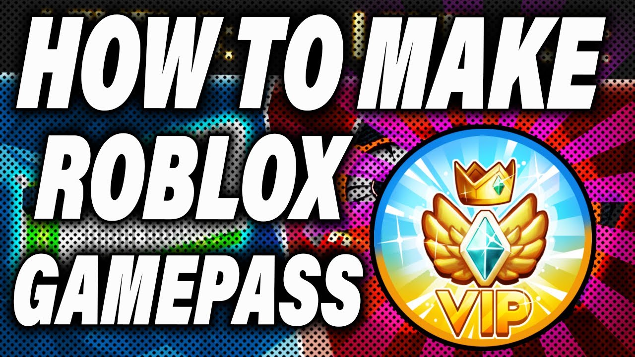 How to Make a Roblox Game Pass (for redtrite robux giveaways)