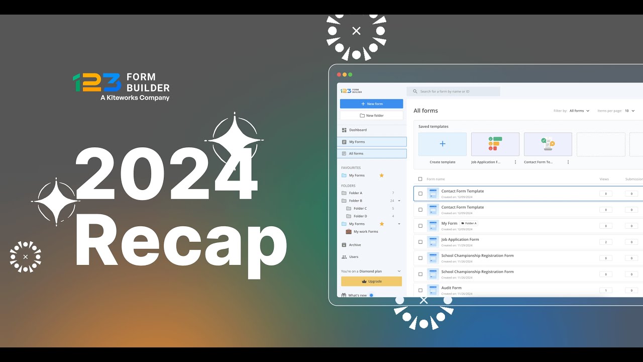 123FormBuilder 2024 Year in Review | Top Features & What’s Next