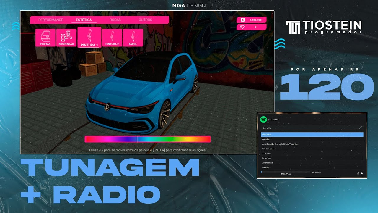 [MTA:SA] Oficina de Tunagem ( Tuning Workshop )