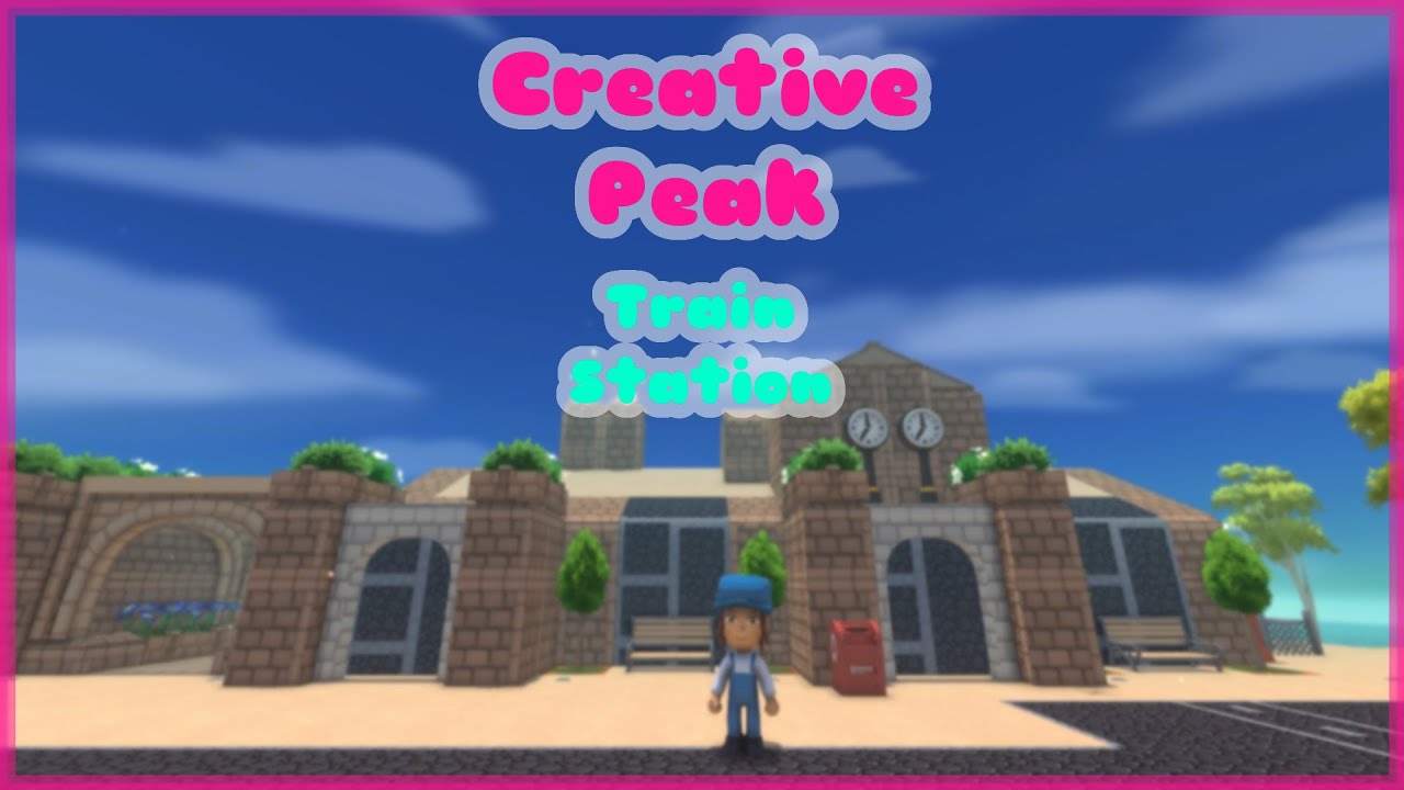 DINKUM | Speed Build Train Station - Creative Peak (NO COMMENTARY)