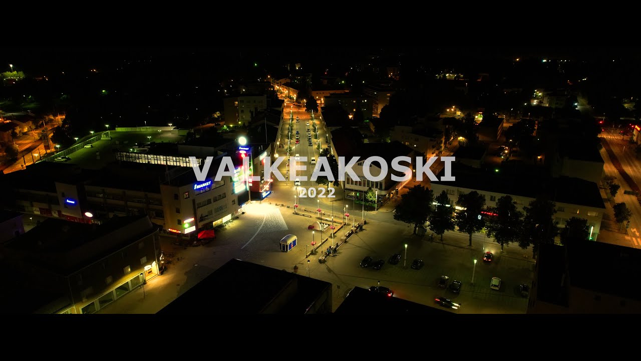Valkeakoski y&ouml;ll&auml;, syyskuu 2022, Cinematic video