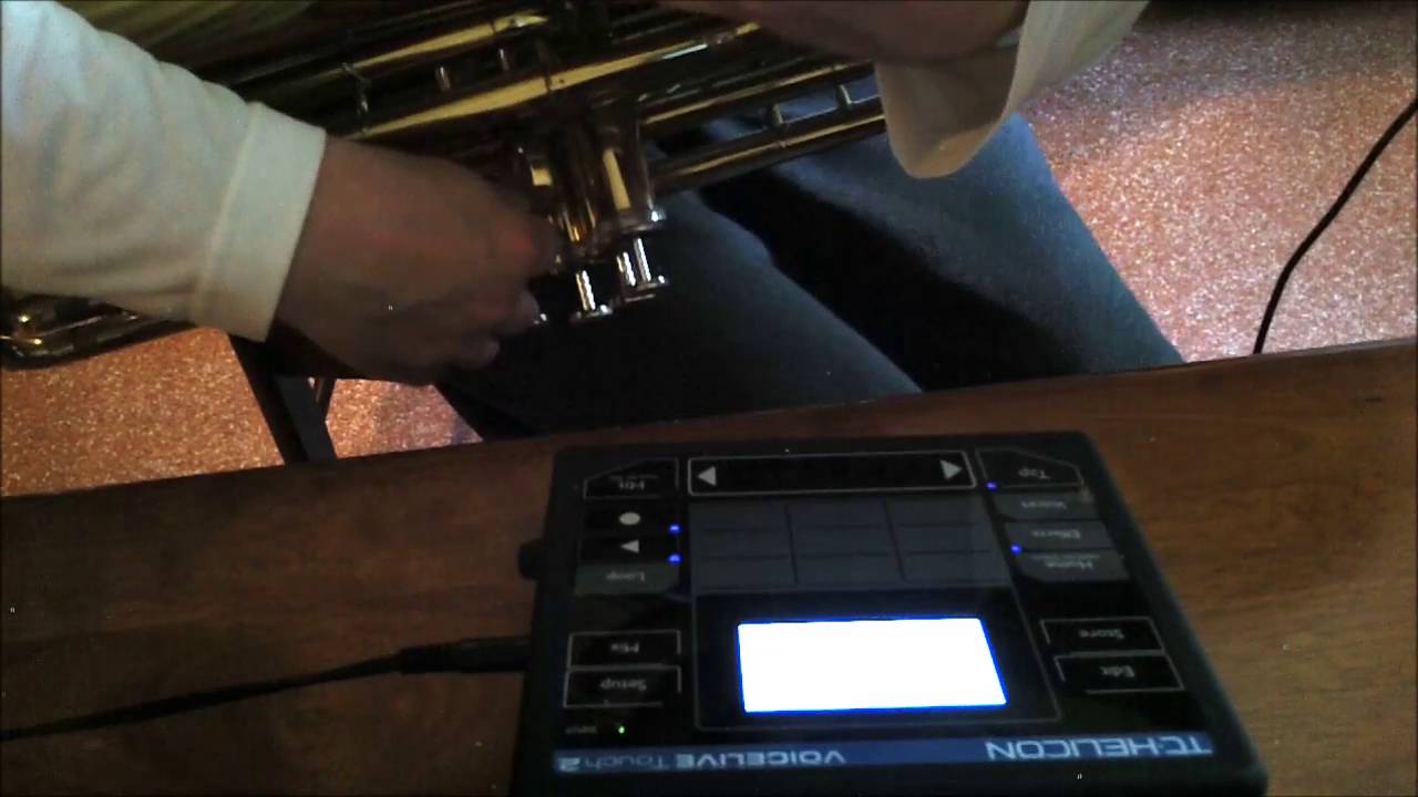 Tuba with TC Helicon VoiceLive Touch #2 (dirty tuba)