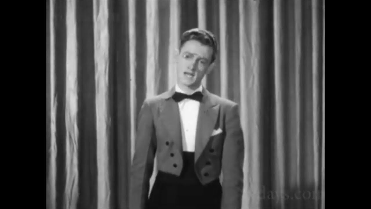 Art Carney at 18 introduced by Horace Heidt doing his impression of President FDR.
