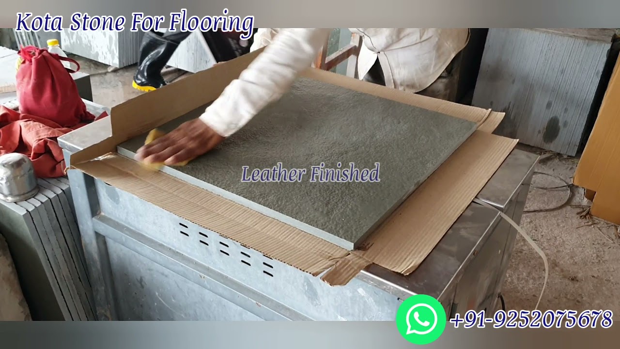 kota Stone Blue Leather Finished +91-9252075678