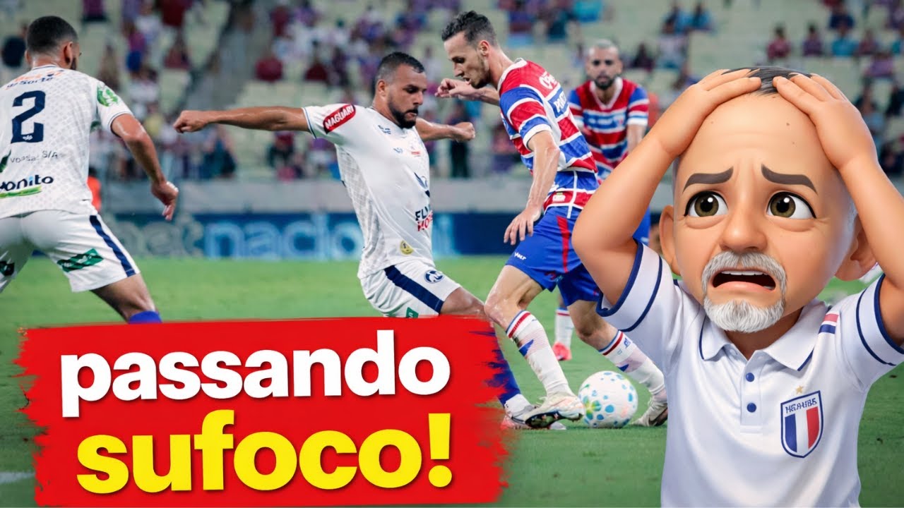 🚨 DRAMA NO CASTELÃO : FORTALEZA VENCE O MAGUARY NO ÚLTIMO SUSPIRO!