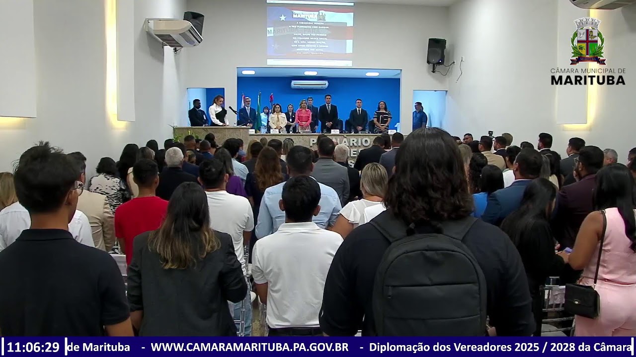 Diplomação dos Vereadores 2025 / 2028 da Câmara de Marituba