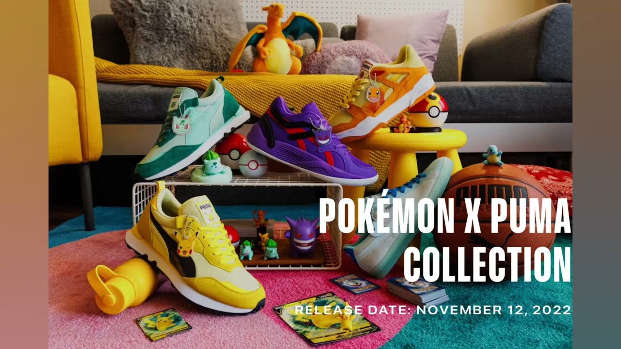 Pok&eacute;mon x Puma Collection Release Date
