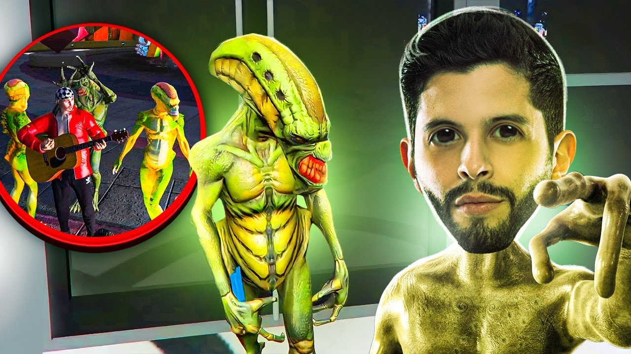 VIREI ALIENÍGENA E TROLLEI GERAL NO GTA RP!!