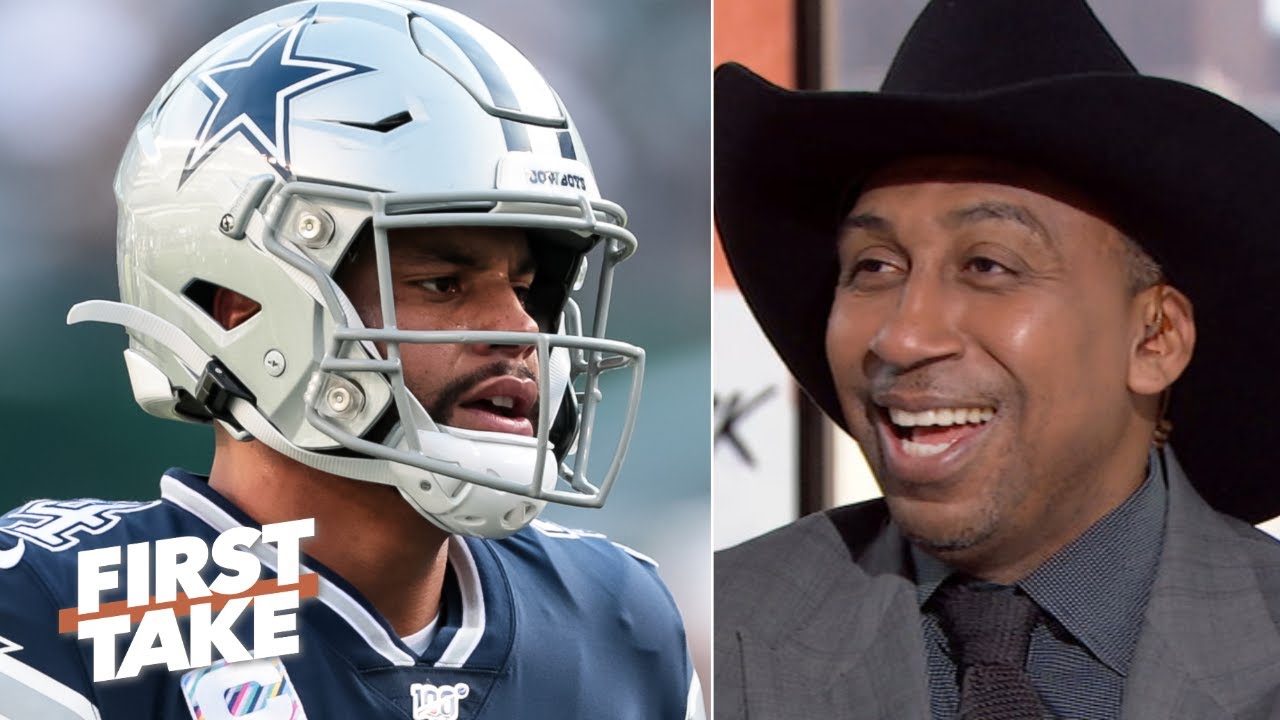 Stephen A. is overjoyed with the Cowboys' 3-game losing streak on his birthday | First Take