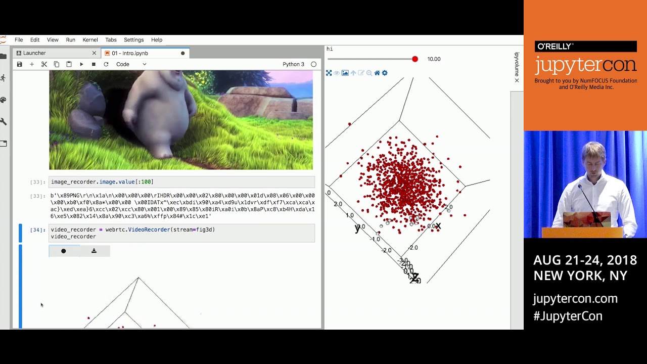 Jupyter widgets- Maarten Breddels (Maarten Breddels), Sylvain Corlay (QuantStack)