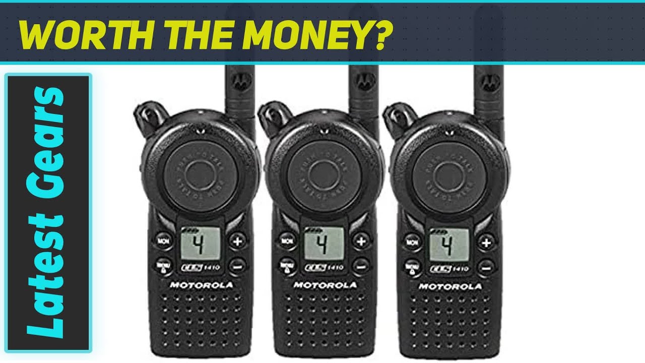 Motorola CLS1410 Two Way Radio Walkie Talkies: Best Communication Solution for Small