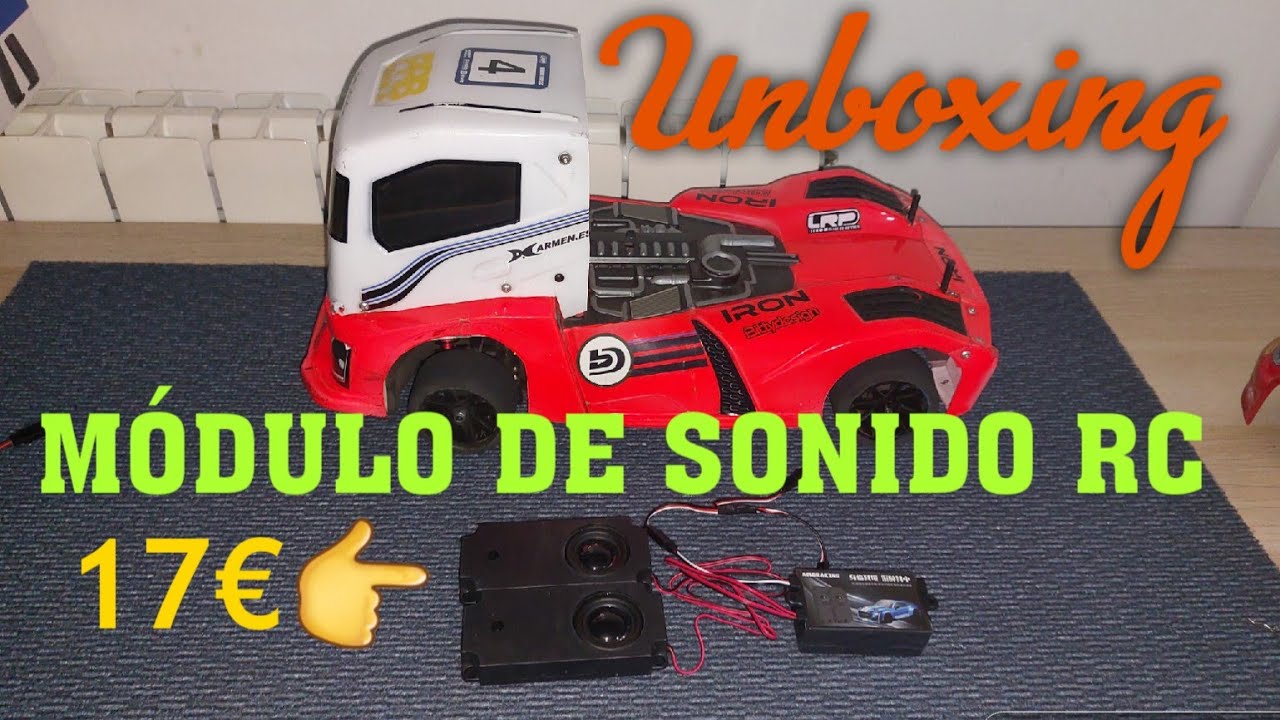 #Unboxing 👉 Compró Simulador de Sonido RC Por 17€ 🤔