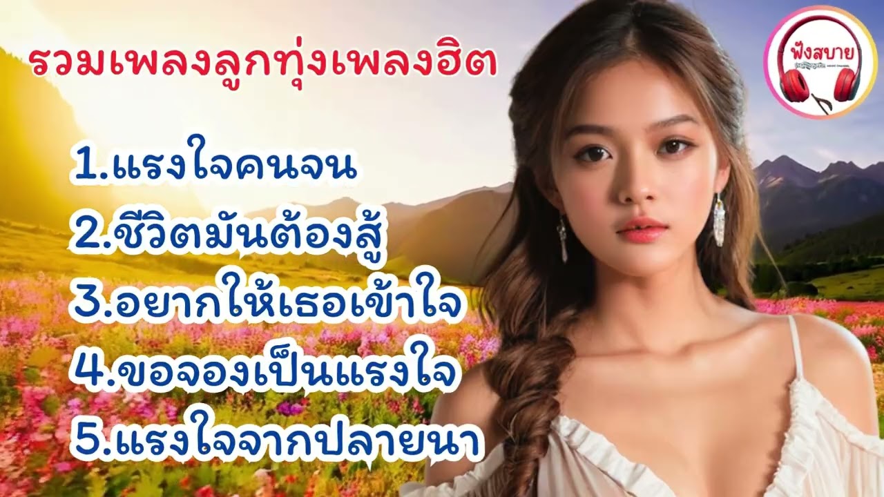 ลูกทุ่งอินดี้ เพลงฮิต 2025 ฟังสบาย แรงใจคนจน