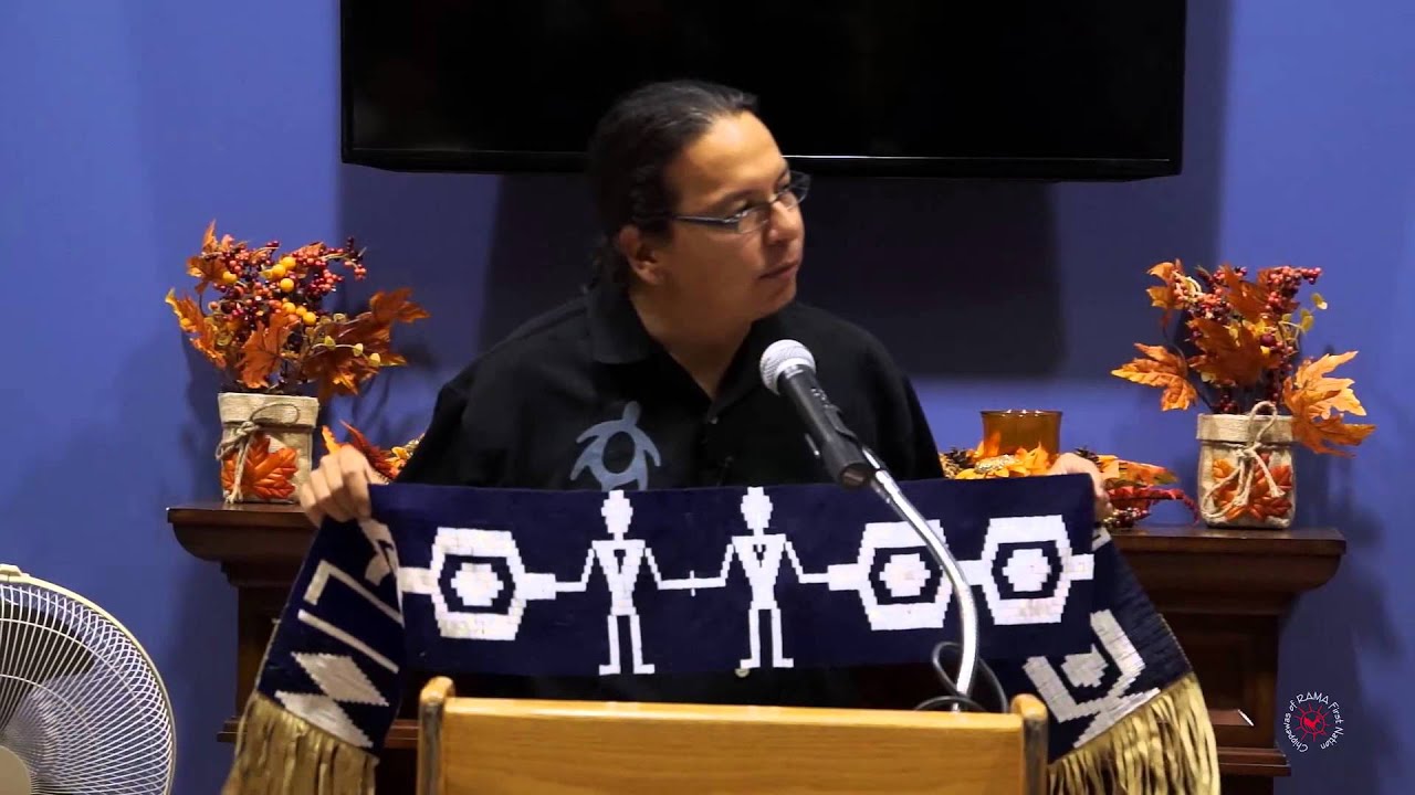 Алан Оджиг Корбьер: Неоспоримое значение вампумовых поясов...