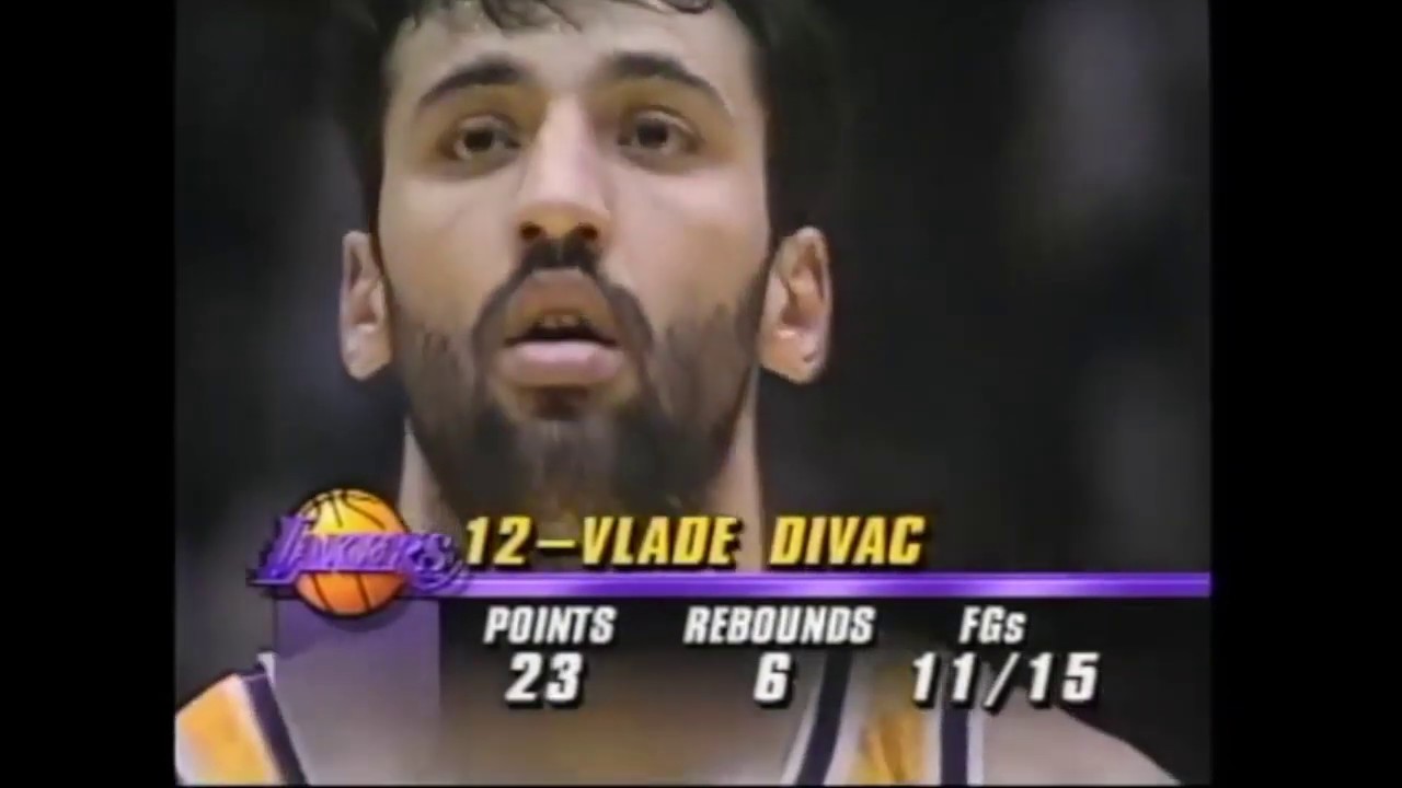 Vlade Divac (Los Angeles Lakers) Highlights vs Chicago Bulls, 1991 NBA Finals
