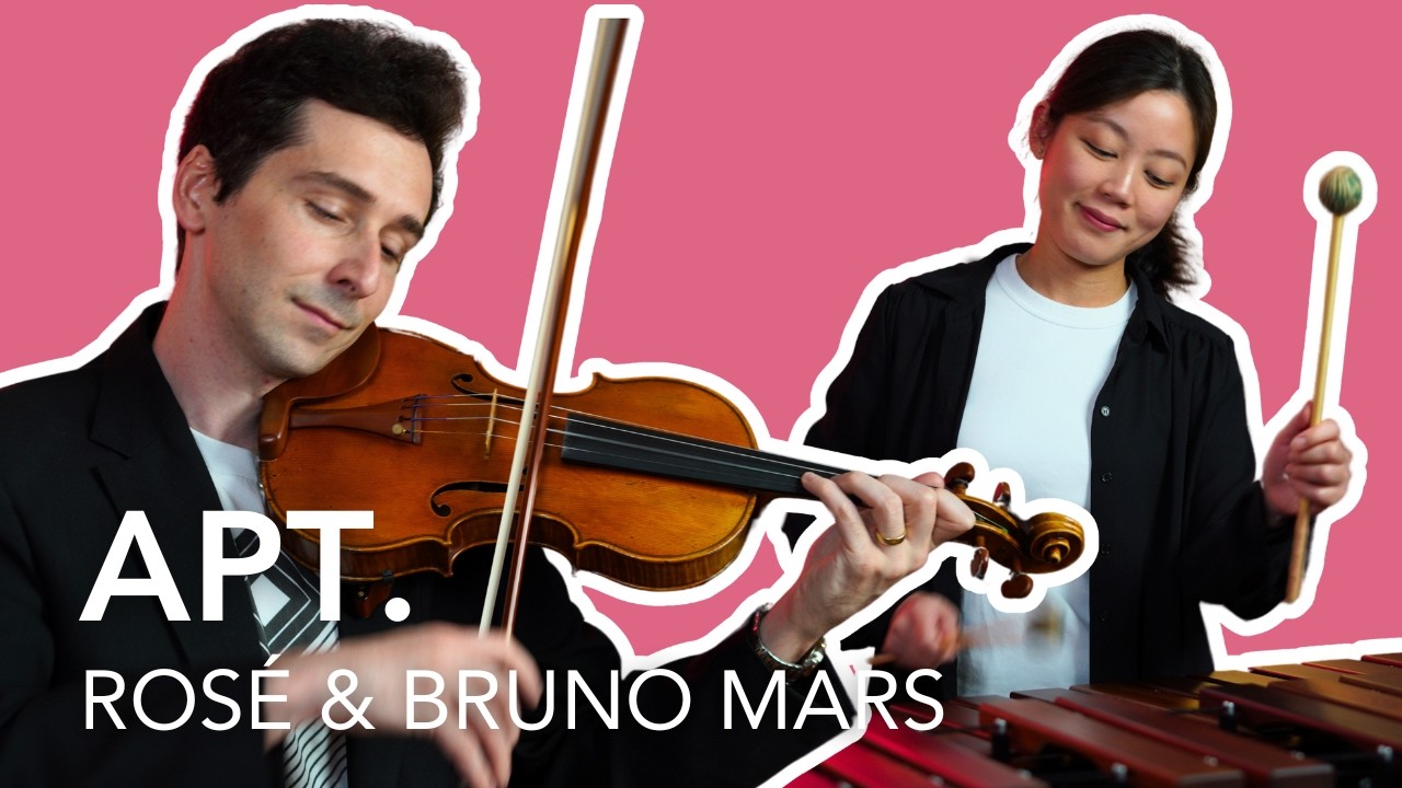 APT. - ROSÉ & Bruno Mars (Violin Marimba Cover)