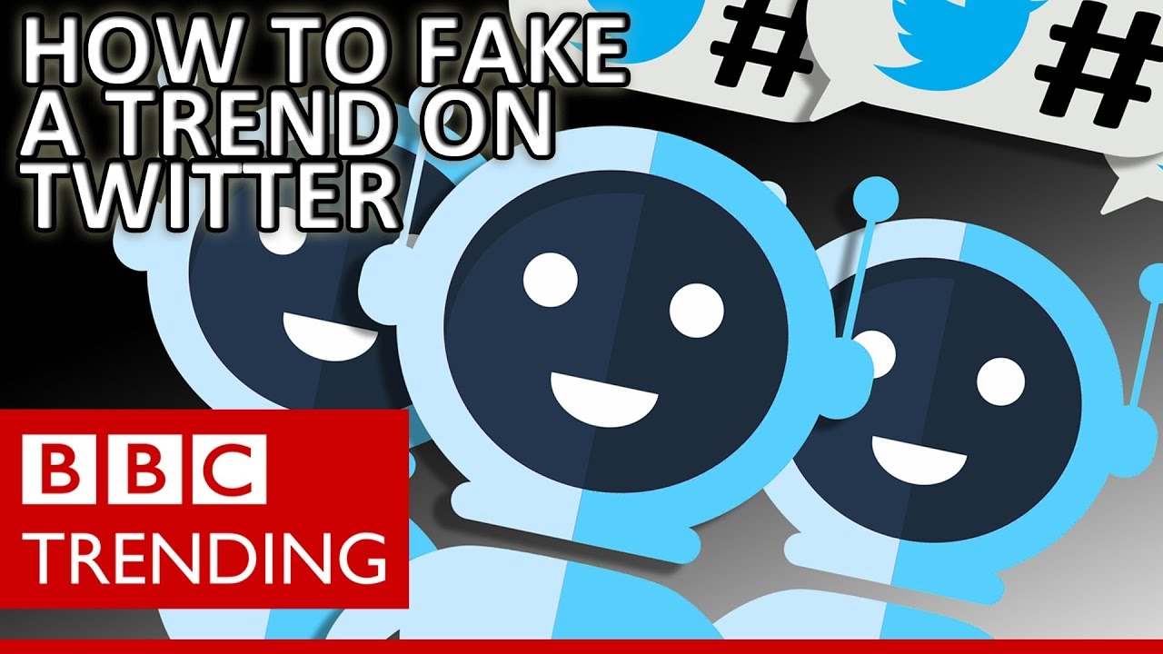 How to fake a trend on Twitter - BBC Trending