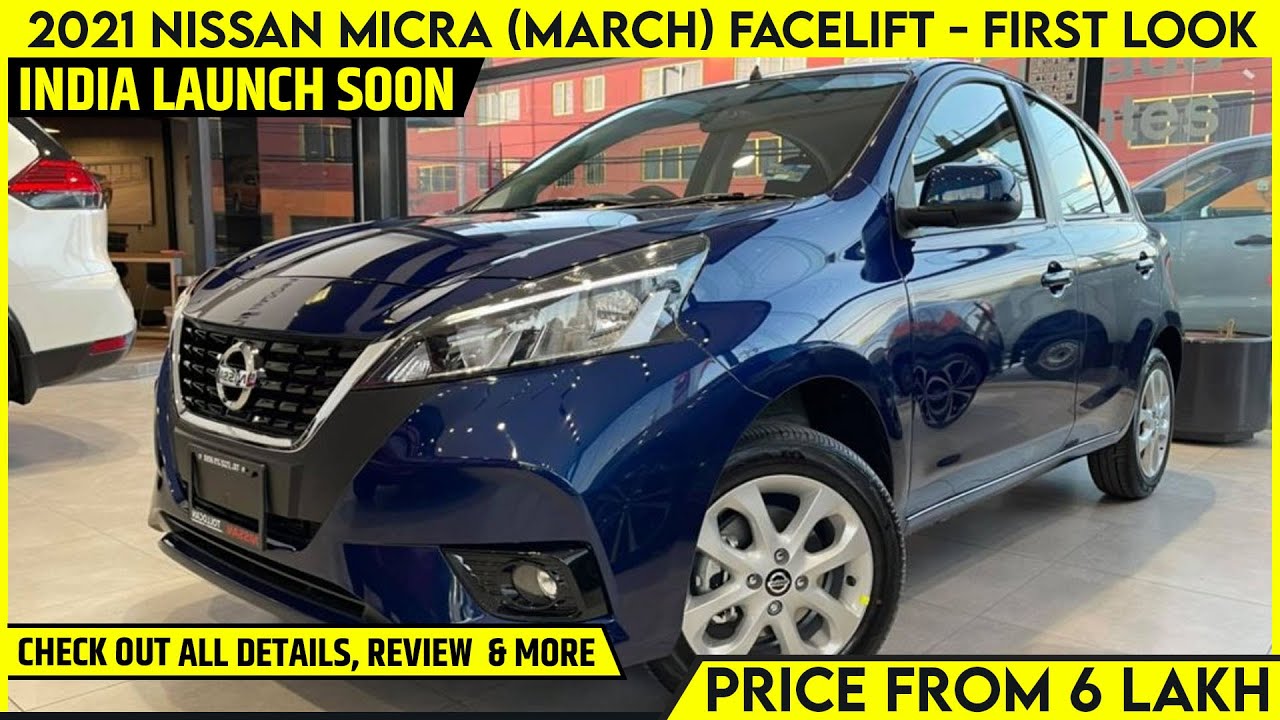 2021 Nissan Micra (March) Facelift Revealed | Full Interior And Exterior | India Launch Soon