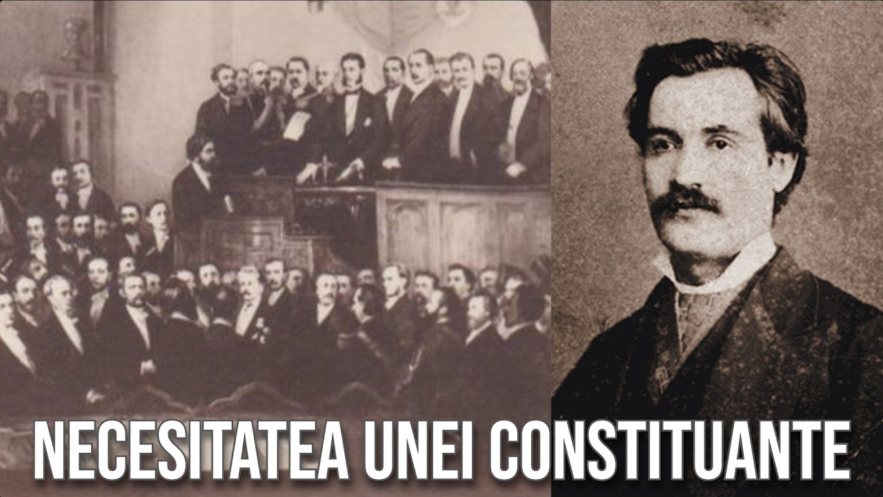 Mihai Eminescu - Necesitatea unei Constituante (I-ul art. de fond în Timpul, 20 August 1878)