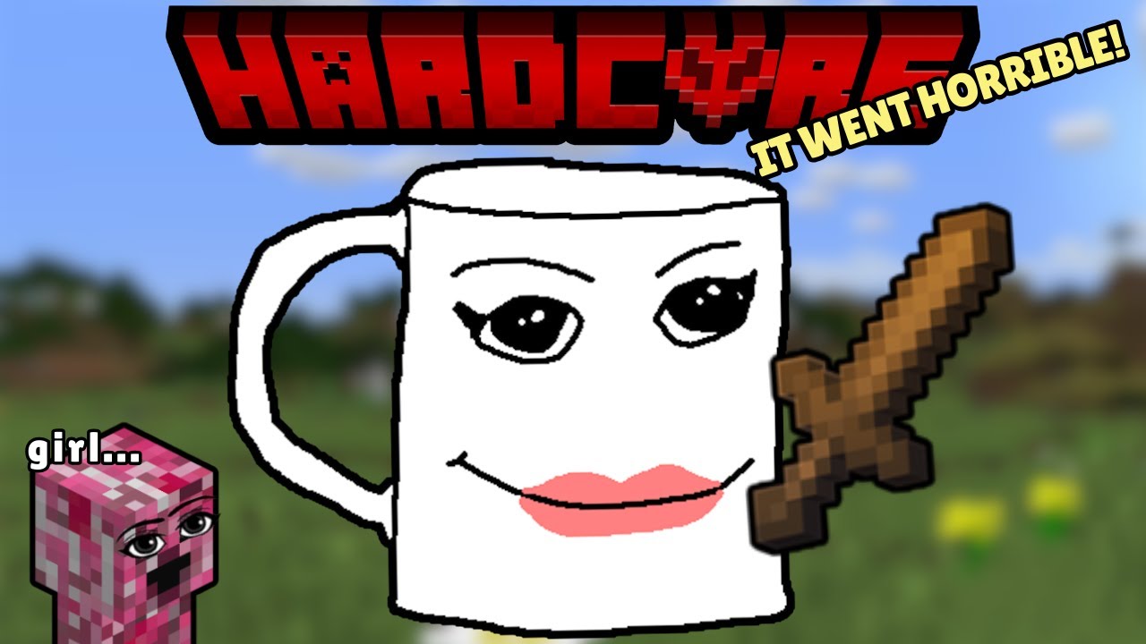 playing minecraft for the FIRST time ever AND in HARDCORE