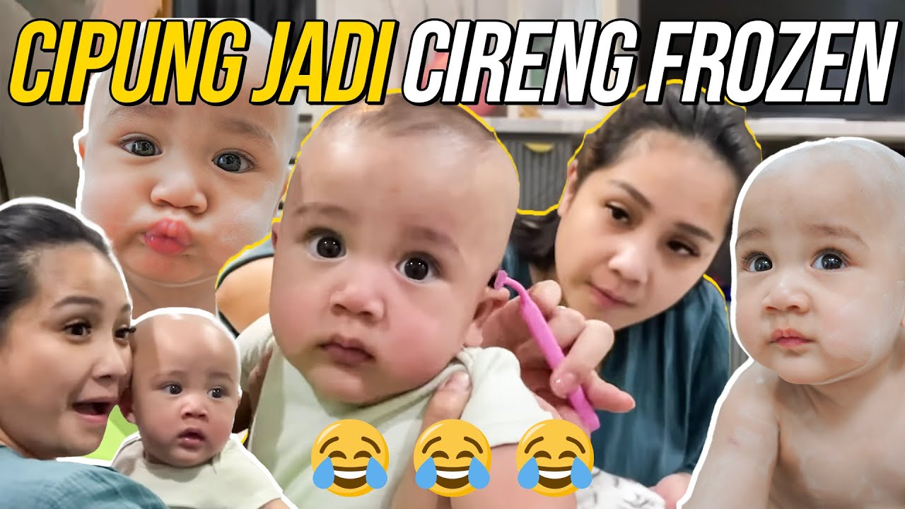 CIPUNG SUPER ANTENG!!! DIBOTAKIN,JADI UDANG SAOS PADANG JUGA SANTAI AJA, NAGITA NGAKAK GAK BERENTI