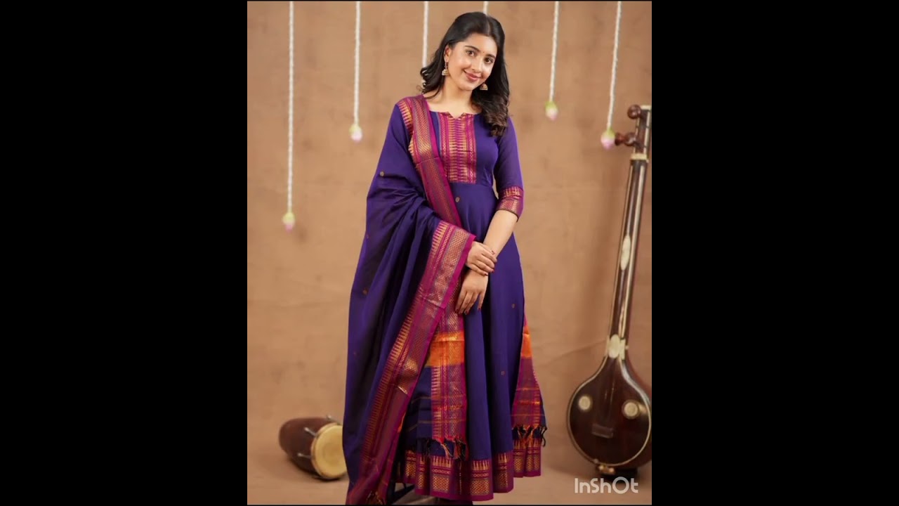 || Make a Dress From Sarees || #fashiondesigner #art 