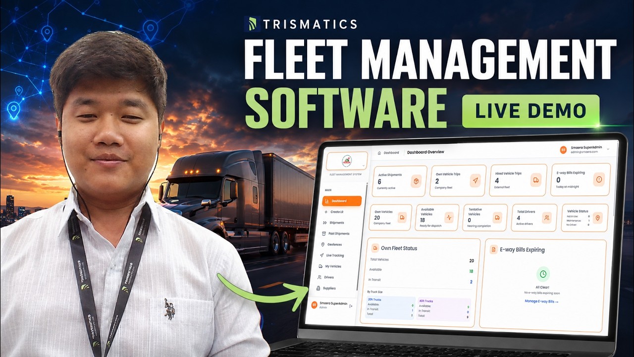 Fleet Management Software Demo 2026 🚛 | Best AI Vehicle Tracking & Transport Management Software