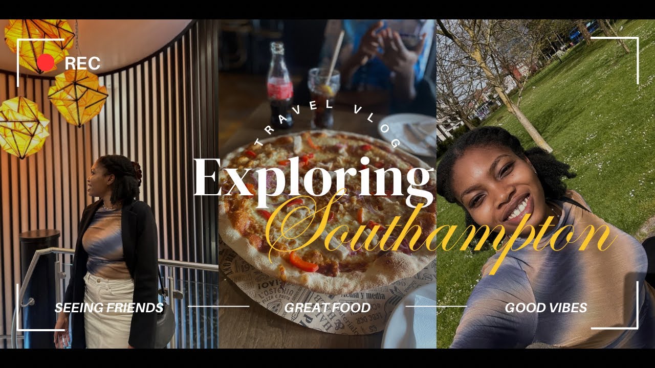 SOUTHAMPTON VLOG ||spending time with friends, run a 5K, good times!