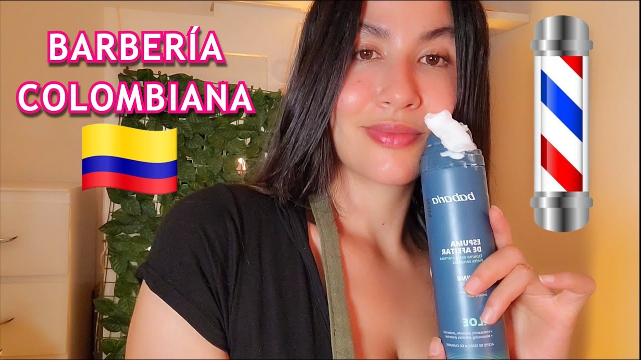 ASMR BARBERIA COLOMBIANA de Medianoche 