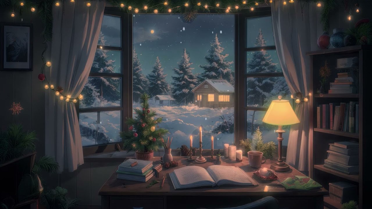 Cozy Winter Evenings | Chill LoFi Moments ❄️📚☕