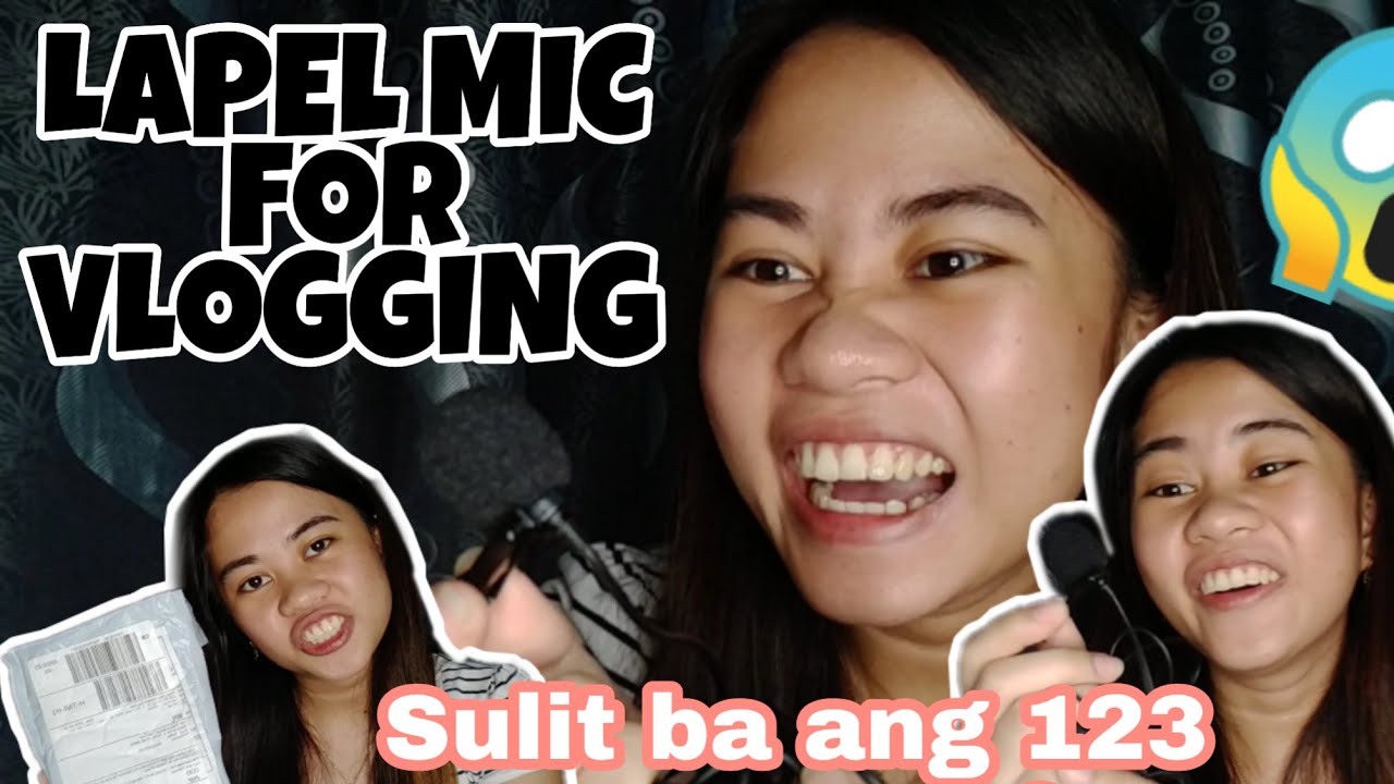 MURANG LAPEL MIC FOR VLOGGING | PRODUCT REVIEW | DANIQUEEN |
