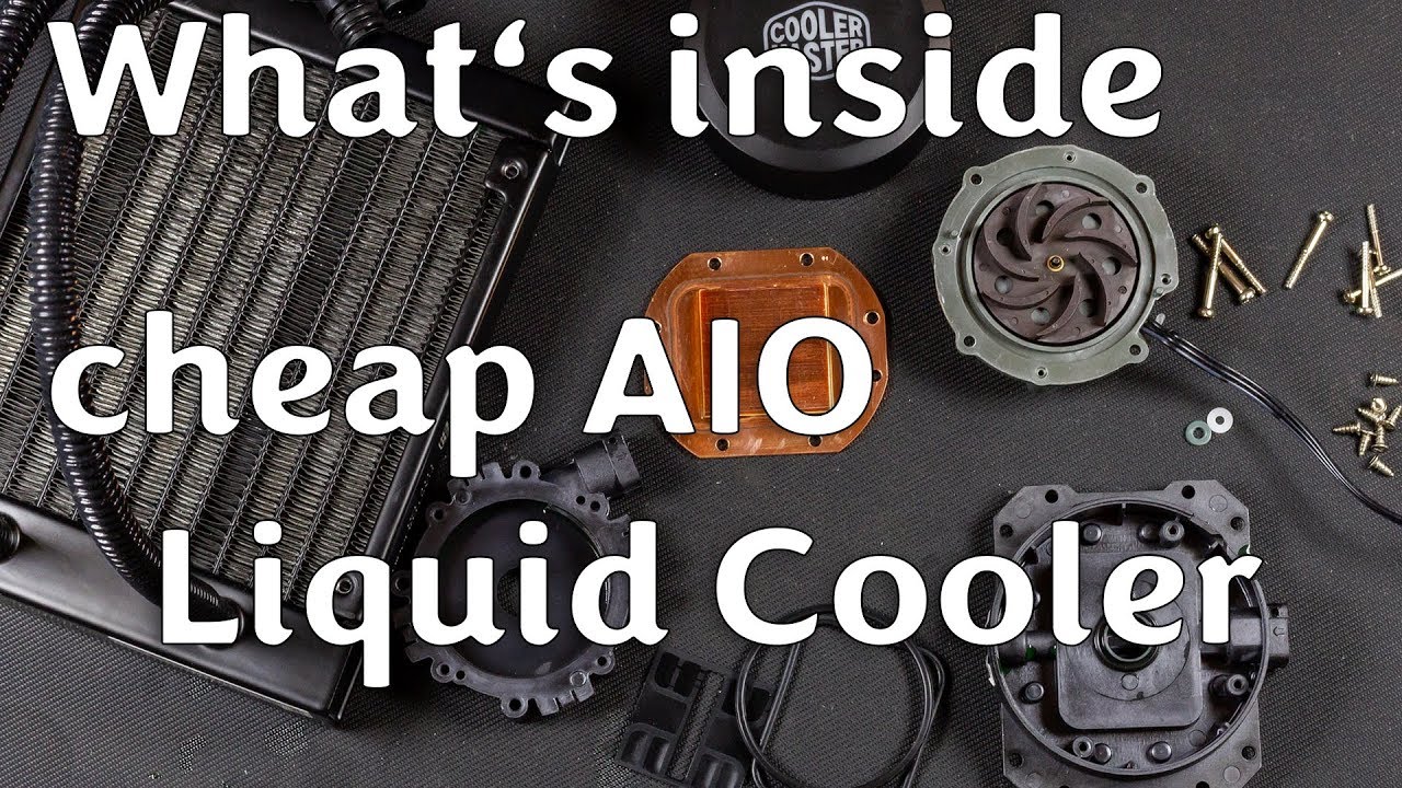 What's inside a cheap AIO CPU Liquid Cooler