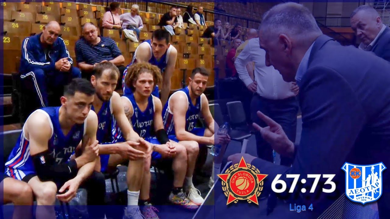 Liga 4 BiH: OKK Sloboda - KK Leotar 67:73 (CIJELA UTAKMICA)