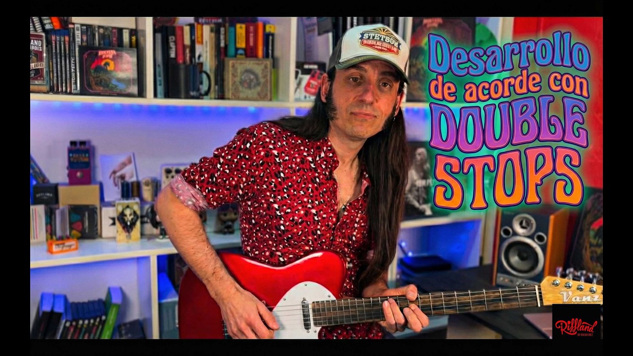 🔥🔥Desarrollo de acorde con Double Stop (estilo Hendrix o SRV)🔥🔥