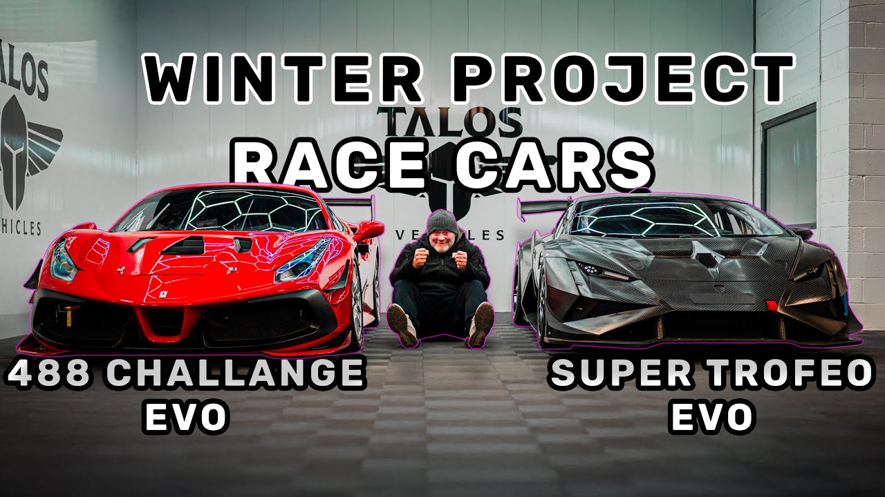Our winter project:  Build Road Legal Ferrari & Lamborghini Race Cars
