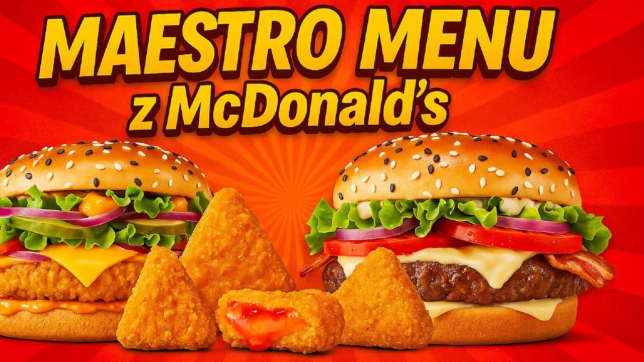 Legendární MAESTRO NOVINKY od McDonald's!