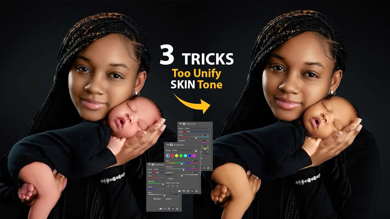 3 Quick Fixes to Even Out Skin Tone in Photoshop (Fix #2 Is INSANE!)